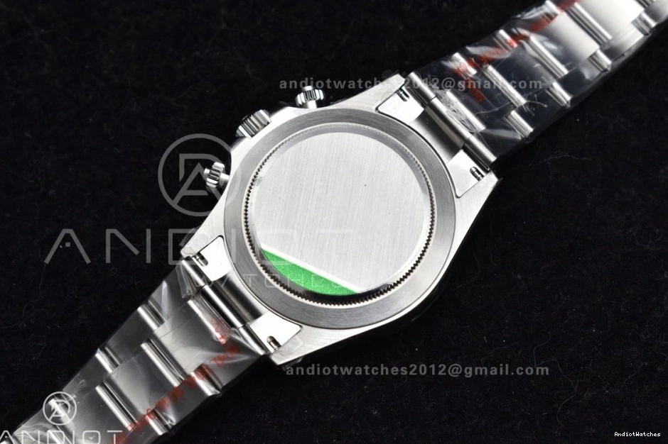 Best SA4130 on Edition SS Daytona WeatherProof 1:1 116520 Bracelet Dial V 771 White QF 0717